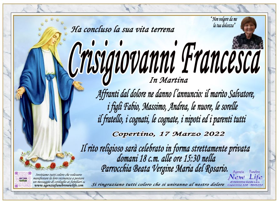 Crisigiovanni Francesca