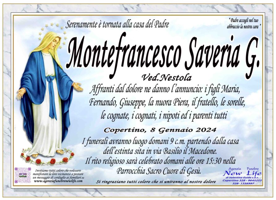 Montefrancesco Saveria G.