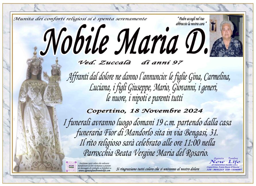 Nobile Maria Domenica